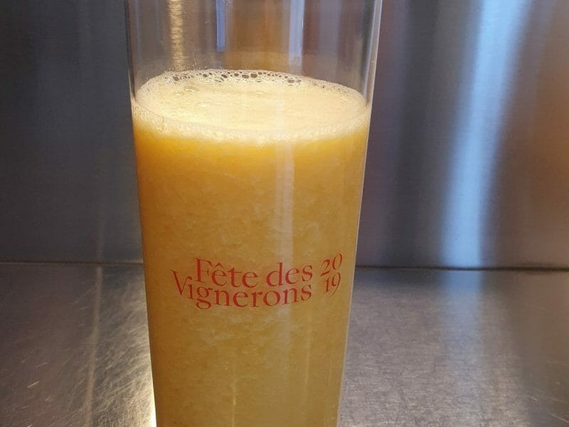 Cliquez pour zoomer ! Smoothie orange, pomme et banane Thermomix par Zarbille