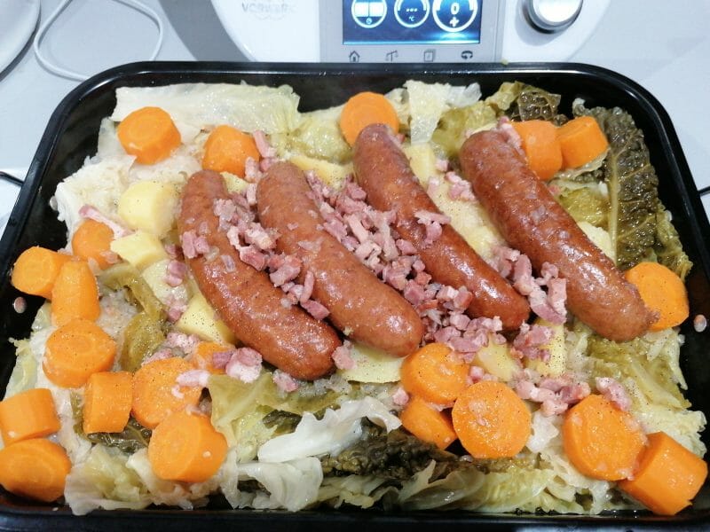 Cliquez pour zoomer ! Potée au chou Thermomix par Coralie