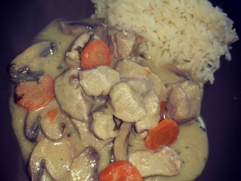 Cliquez pour zoomer ! Filet mignon façon blanquette Thermomix par Milou12640