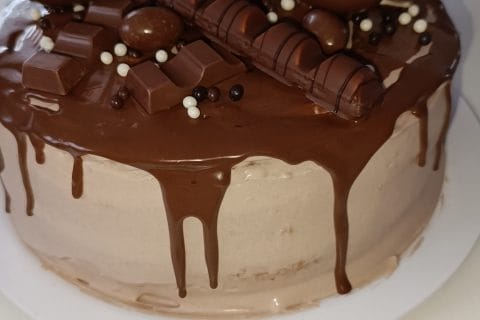 Cliquez pour zoomer ! Layer cake Kinder Bueno Thermomix par Milou12640