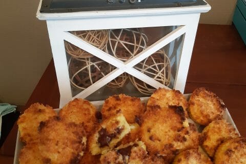 Cliquez pour zoomer ! Bouchées coco choco au Thermomix