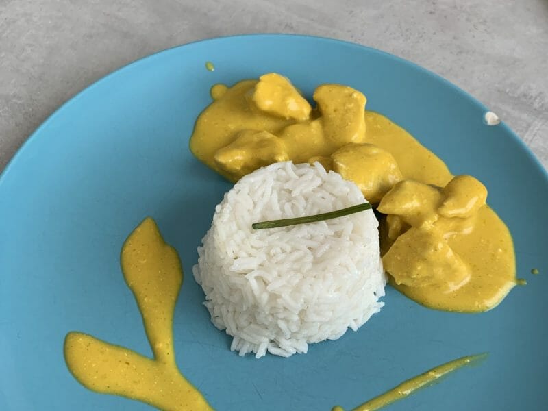 Cliquez pour zoomer ! Poulet coco aux 3 épices Thermomix par Plumes_et_gommettes