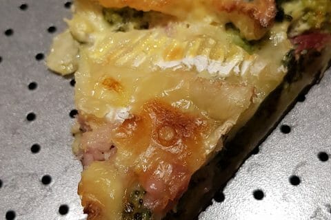 Cliquez pour zoomer ! Tarte aux brocolis et roquefort Thermomix par Yoyo