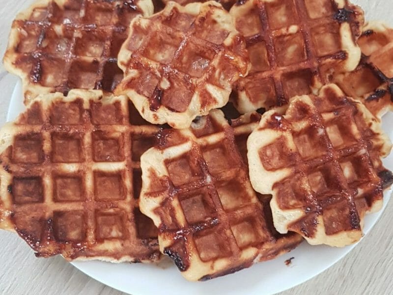 Cliquez pour zoomer ! Gaufres Liégeoises Thermomix par Yoyo