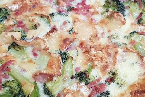 Cliquez pour zoomer ! Tarte aux brocolis et roquefort Thermomix par Yoyo