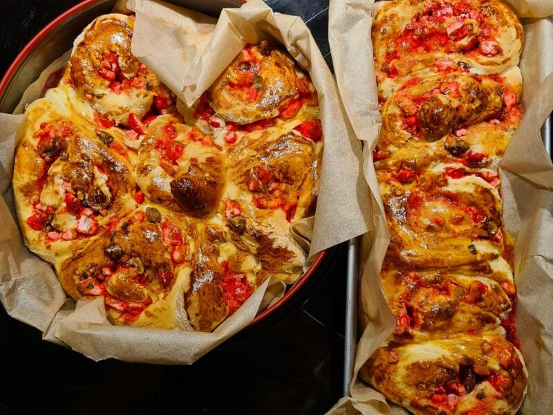 Cliquez pour zoomer ! Brioche aux pralines roses Thermomix par Caroline111724