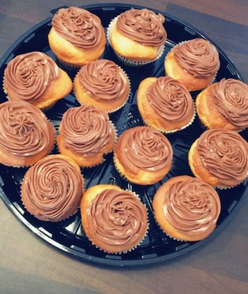 Cliquez pour zoomer ! Cupcakes au nutella Thermomix par Emi.