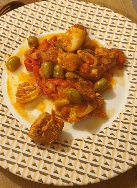 Cliquez pour zoomer ! Sauté de poulet au chorizo Thermomix par Aurelia_5