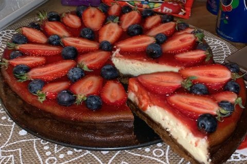 Cliquez pour zoomer ! Cheesecake New-Yorkais Thermomix par Sabrina_27