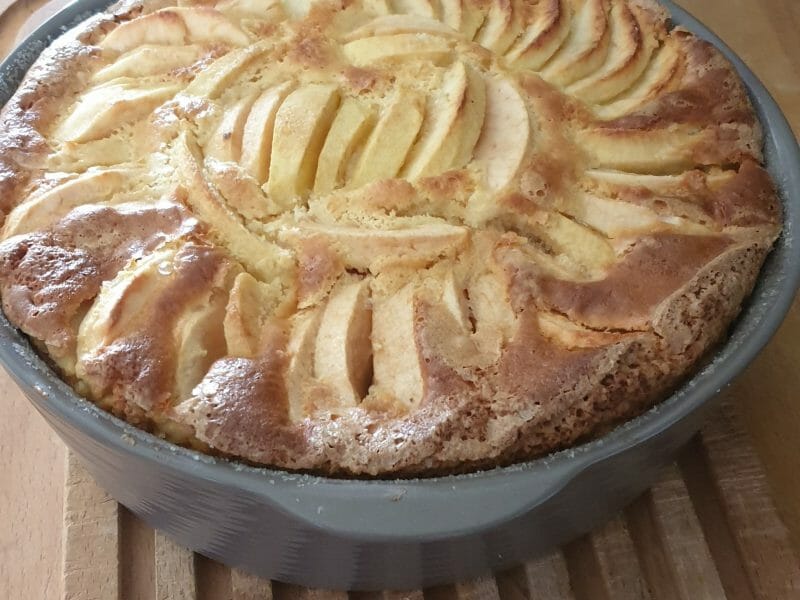 Cliquez pour zoomer ! Gâteau aux pommes et mascarpone Thermomix par christico76