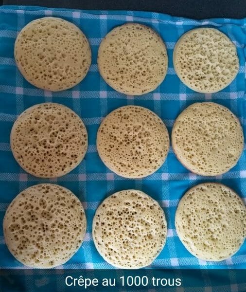 Cliquez pour zoomer ! Baghrir (crêpes mille trous) Thermomix par Jenny77