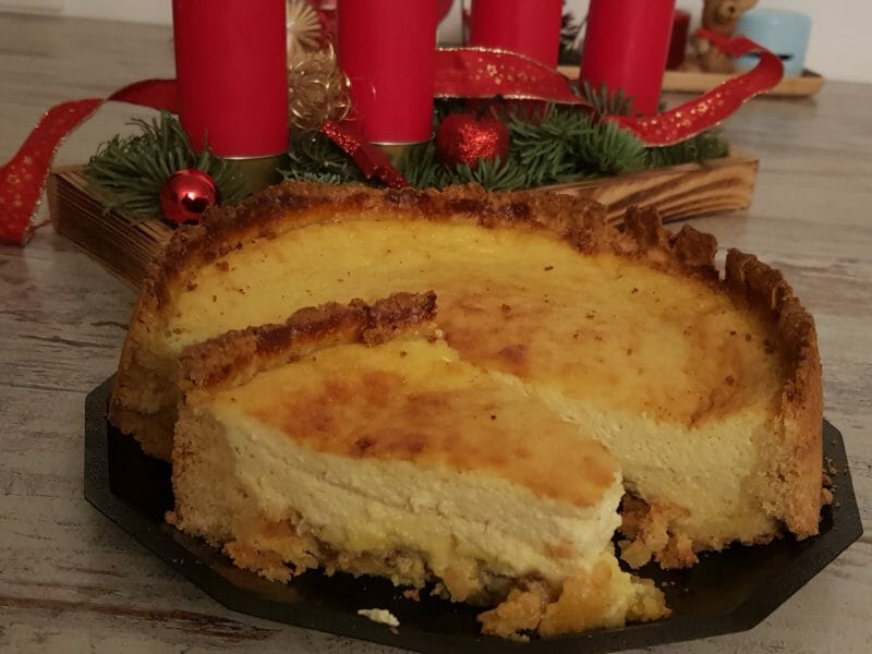 Cliquez pour zoomer ! Tarte au fromage blanc Thermomix par Anita