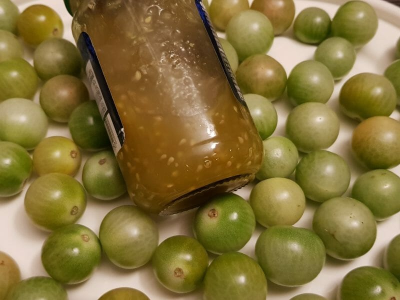 Cliquez pour zoomer ! Confiture de tomates vertes Thermomix par Anita