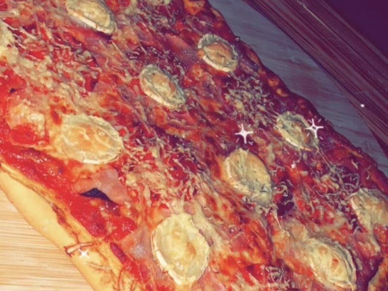 Cliquez pour zoomer ! Pizza capricciosa Thermomix par Stephsch18