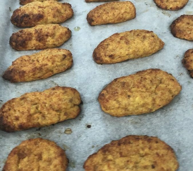 Cliquez pour zoomer ! Croquettes de chou-fleur au jambon cru Thermomix par cdiaz