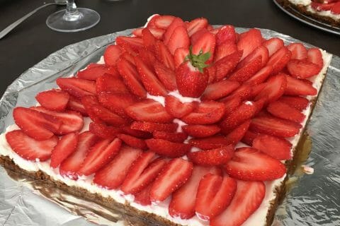 Cliquez pour zoomer ! Tarte aux fraises sans cuisson Thermomix par Julie971