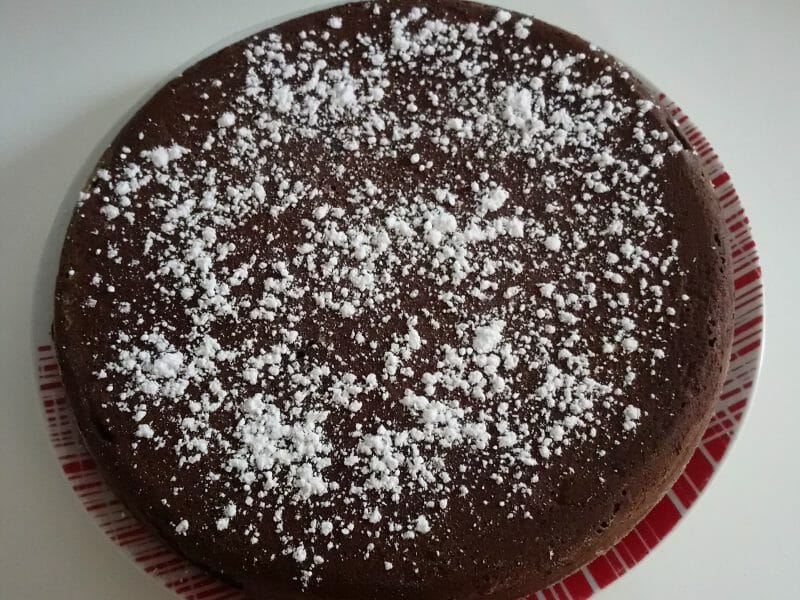 Cliquez pour zoomer ! Kladdkaka – Gâteau au chocolat suèdois Thermomix par Aurelie_75