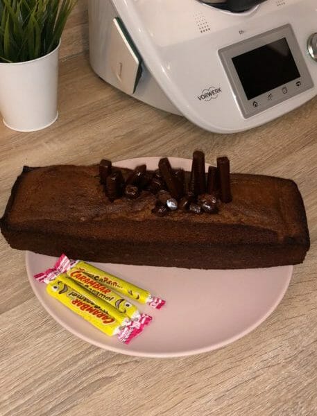 Cliquez pour zoomer ! Cake aux carambars Thermomix par Meriem
