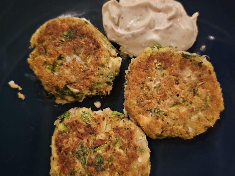 Cliquez pour zoomer ! Galettes de courgettes grecques Thermomix par BRIGITTEtm5