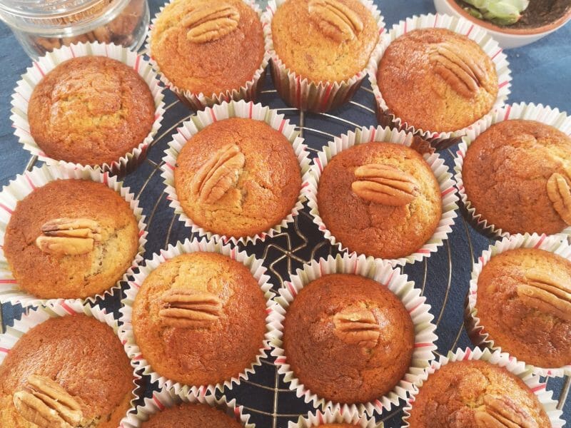 Cliquez pour zoomer ! Banana bread aux noix de pécan Thermomix par BRIGITTEtm5