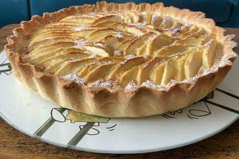 Cliquez pour zoomer ! Tarte normande aux pommes Thermomix par hally73