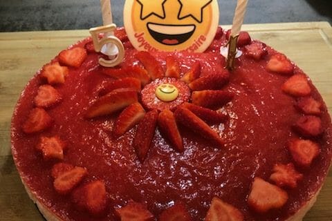 Cliquez pour zoomer ! Bavarois aux fraises Thermomix par mimines