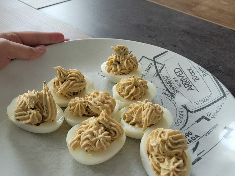 Cliquez pour zoomer ! Oeufs mimosa Thermomix par mimines