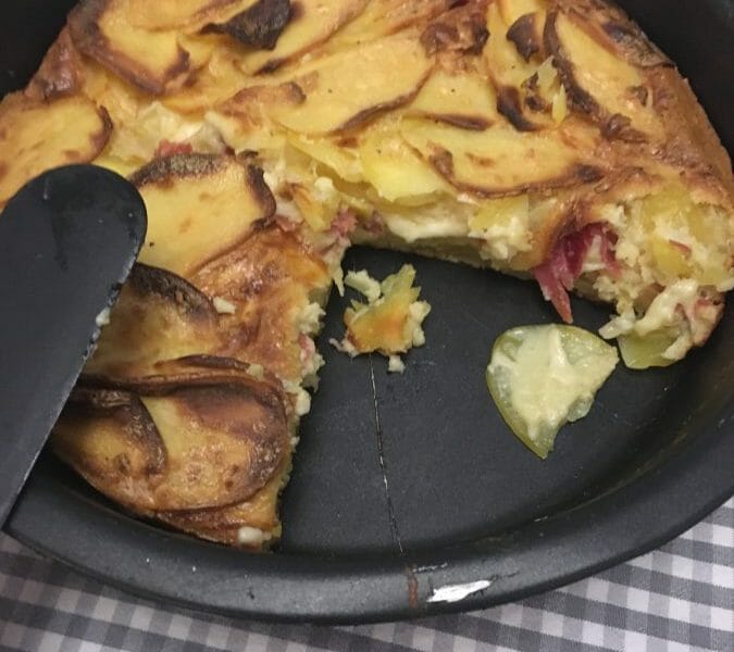 Cliquez pour zoomer ! Gâteau invisible raclette Thermomix par Vanessa_Rou