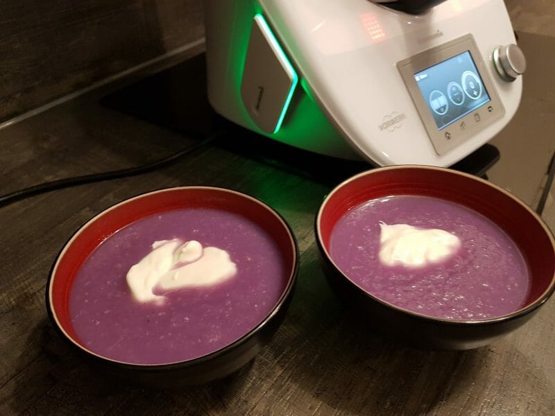 Cliquez pour zoomer ! Soupe au chou rouge Thermomix par Nanou92