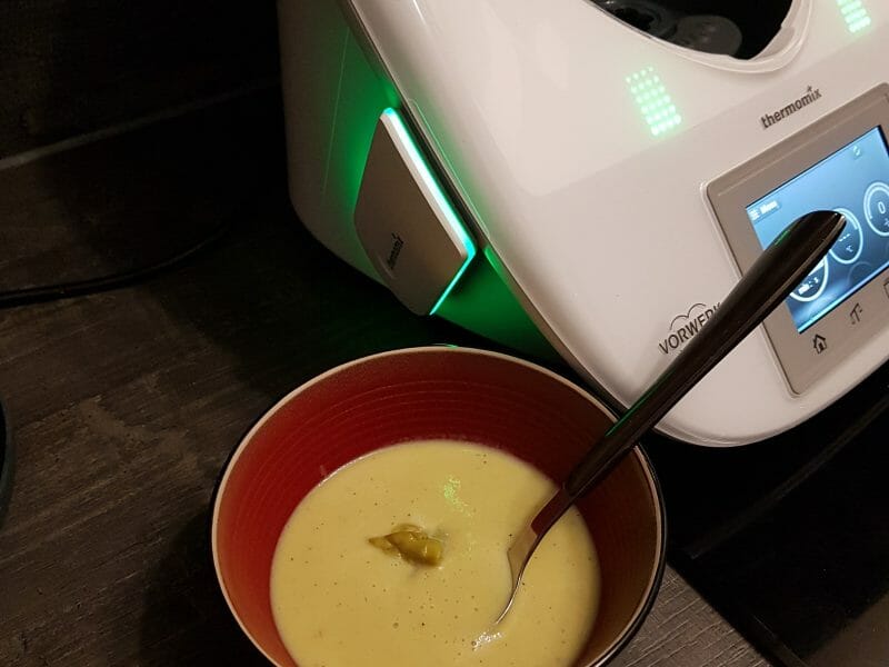 Cliquez pour zoomer ! Velouté d’asperges vertes Thermomix par Nanou92