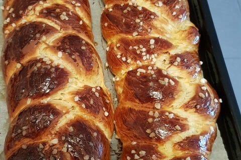 Cliquez pour zoomer ! Brioche tressée à la mie filante Thermomix par Etna-87