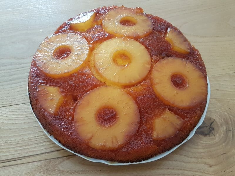 Cliquez pour zoomer ! Gâteau renversé à l’ananas Thermomix par Etna-87