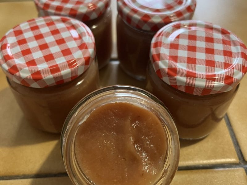 Cliquez pour zoomer ! Compote pommes figues Thermomix par Beache