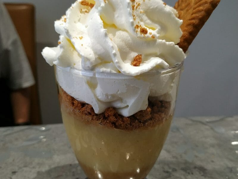 Cliquez pour zoomer ! Verrines pommes caramel et spéculoos Thermomix par laeti77