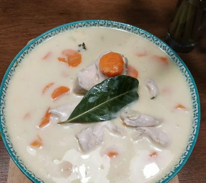 Cliquez pour zoomer ! Blanquette de poulet Thermomix par Marie_63