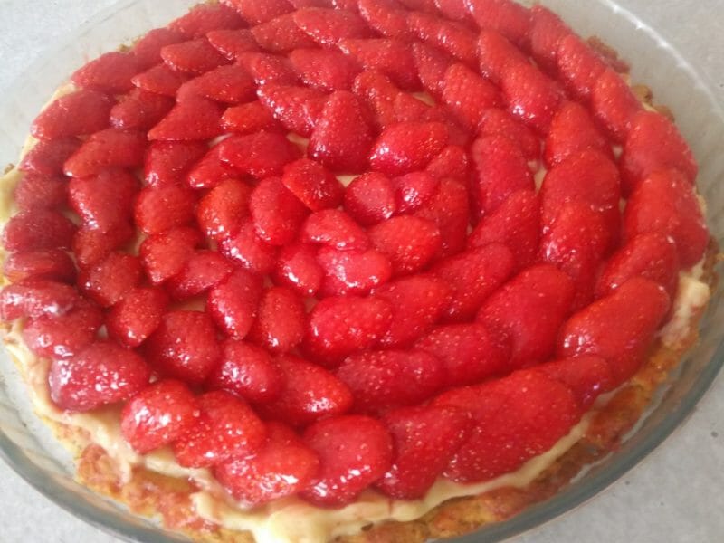 Cliquez pour zoomer ! Tarte aux fraises Thermomix par jonaude