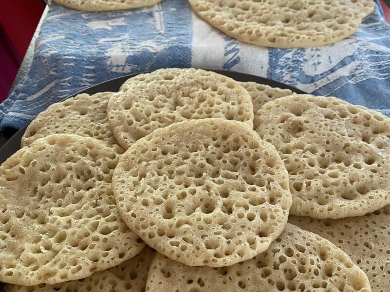 Cliquez pour zoomer ! Baghrir – Crêpes mille trous Thermomix par mapi2301