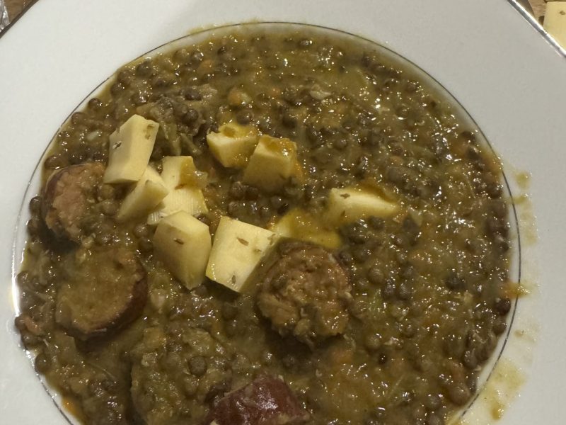 Cliquez pour zoomer ! Soupe de lentilles au chorizo Thermomix par mapi2301