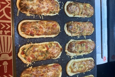 Cliquez pour zoomer ! Quiche poivrons et courgettes Thermomix par fadilathiais