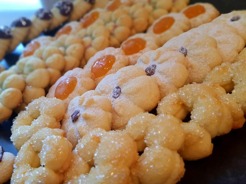 Cliquez pour zoomer ! Sablés à la presse à biscuits Thermomix par Sandrine milly