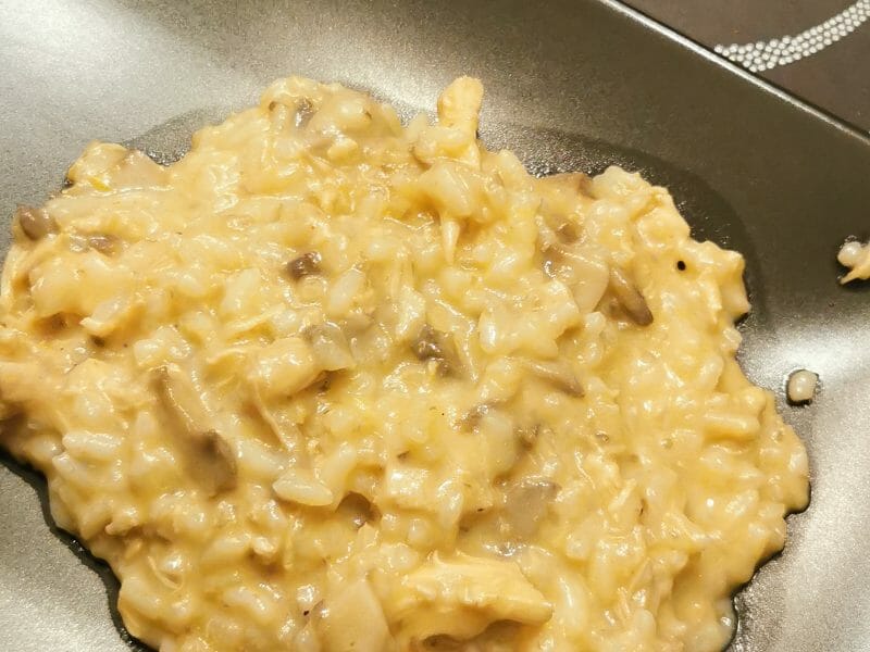 Cliquez pour zoomer ! Risotto poulet et champignons Thermomix par Natka