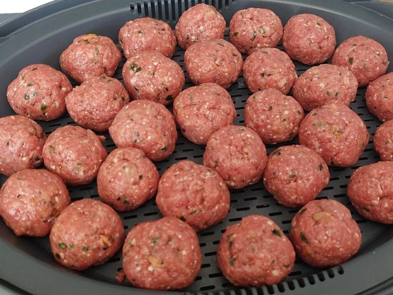 Cliquez pour zoomer ! Boulettes de viande à la sauce tomate Thermomix par Natka