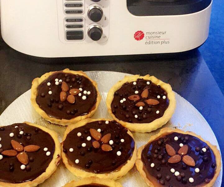 Cliquez pour zoomer ! Tartelettes chocolat et caramel beurre salé Thermomix par Emilie_70