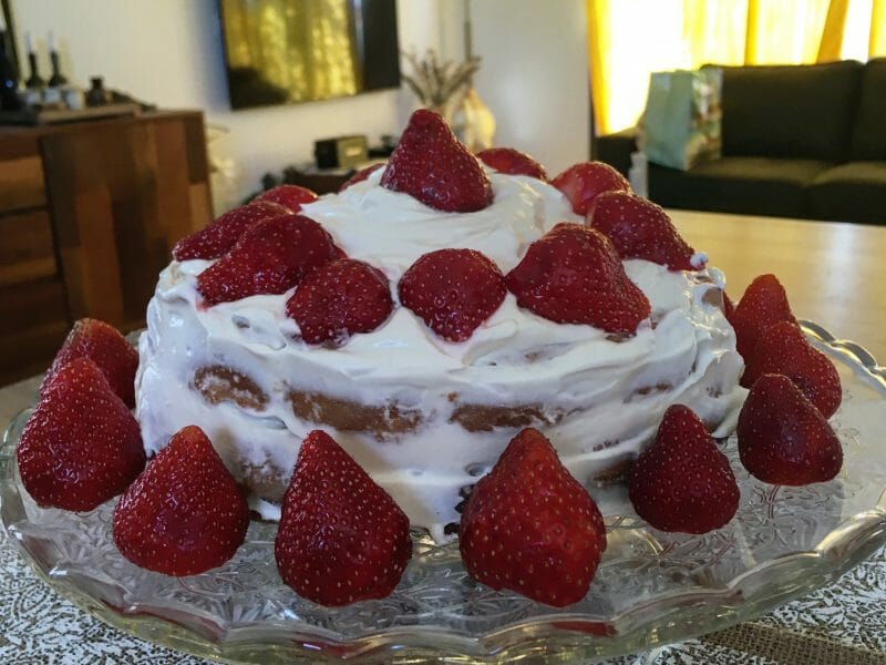Cliquez pour zoomer ! Shortcake aux fraises Thermomix par Aurelee