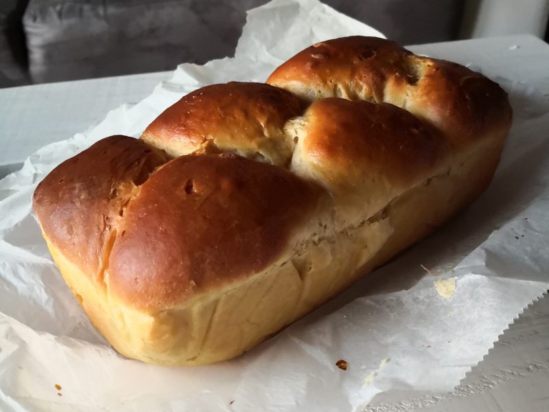 Cliquez pour zoomer ! Brioche sans beurre, sans oeufs Thermomix par EvaLlmt