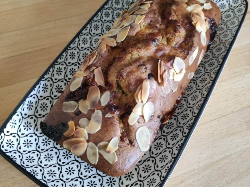 Cliquez pour zoomer ! Cake banane et pépites de chocolat Thermomix par EvaLlmt