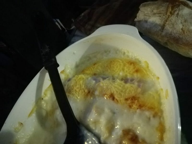 Gratin de poireau au jambon au Thermomix