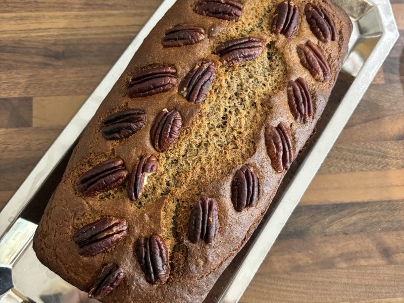 Cliquez pour zoomer ! Banana bread aux noix de pécan Thermomix par Dominique_10