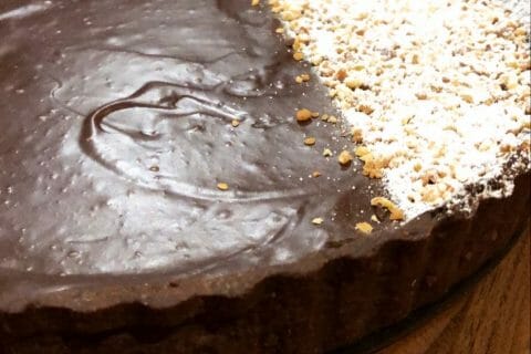 Cliquez pour zoomer ! Tarte tout chocolat Thermomix par Dominique_10