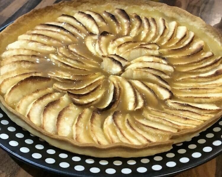 Cliquez pour zoomer ! Tarte pom’pote et caramel beurre salé Thermomix par Dominique_10